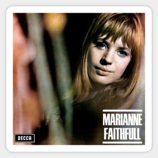 Marianne Faithfull Sticker